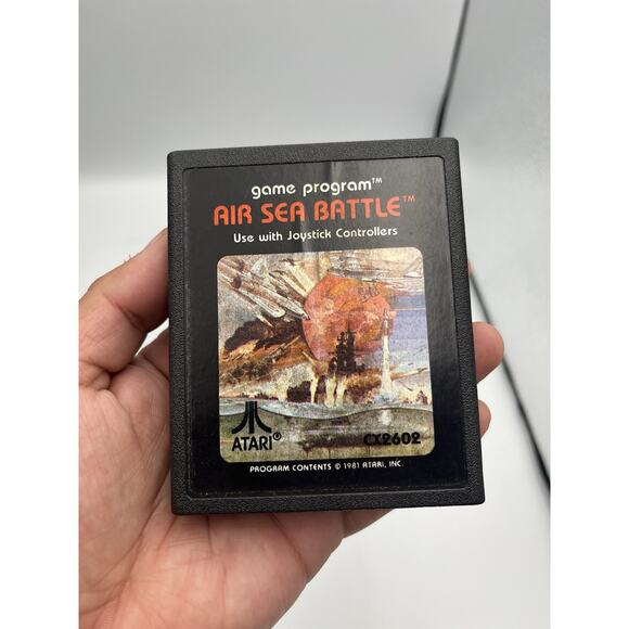 AIR SEA BATTLE - Atari 2600 Game Cartridge - Picture 1 of 4